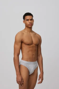 Calzoncillos slip básicos gris