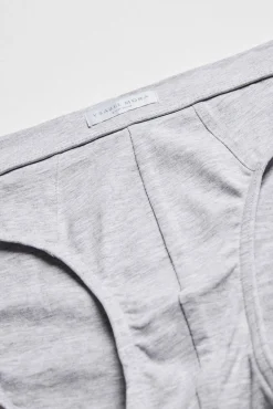 Calzoncillos slip básicos gris