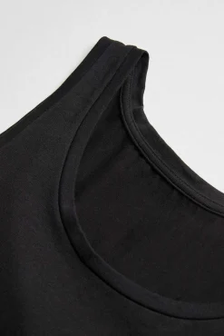 Camiseta interior tirantes negro