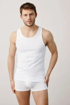 Camiseta interior tirantes blanco