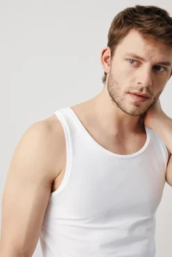 Camiseta interior tirantes blanco