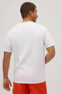 Camiseta manga corta estampada Seafood