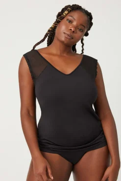 Camiseta sin mangas negro