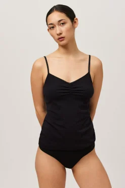 Camiseta tirantes algodón orgánico negra