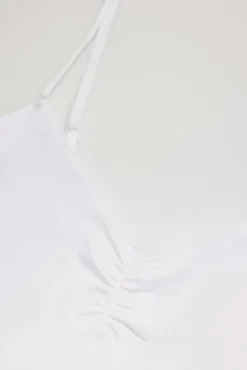 Camiseta tirantes algodón orgánico blanca