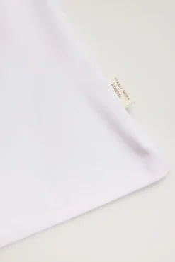 Camiseta tirantes algodón orgánico blanca