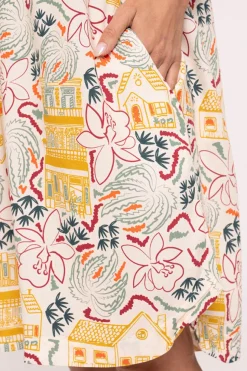 Camisón mujer abotonado estampado | MUYDEMI