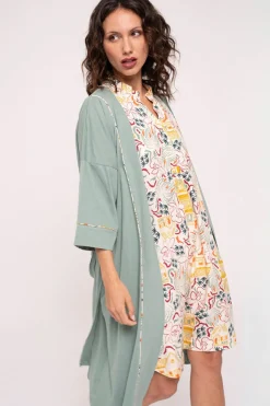 Camisón mujer abotonado estampado | MUYDEMI