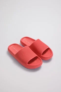 Chanclas de playa antideslizantes ligeras extra comfort coral