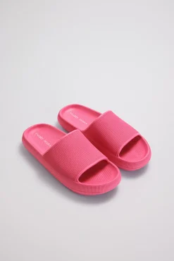 Chanclas de playa antideslizantes ligeras extra comfort fucsia