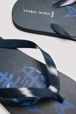 Chanclas marino estampado raspas