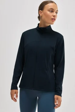 Chaqueta deportiva ajustada transpirable negro