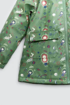 Chubasquero infantil con forro interior polar Cosmos