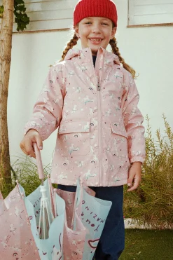 Chubasquero infantil con forro interior polar Rainbowland