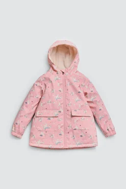 Chubasquero infantil con forro interior polar Rainbowland
