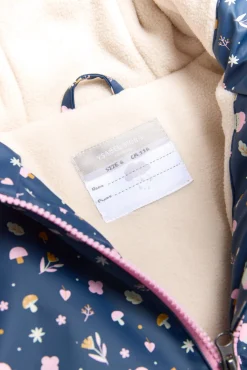 Chubasquero infantil con forro interior polar Autumn