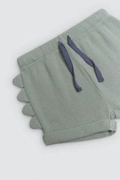 Conjunto bebé 3 piezas camiseta, short y bandana Crocodino