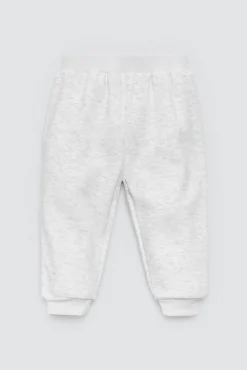 Conjunto bebé básico sudadera y jogger gris