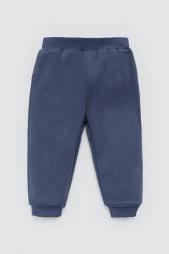 Conjunto bebé básico sudadera y jogger marino