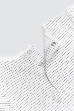 Conjunto bebé camiseta manga corta y short Framboise