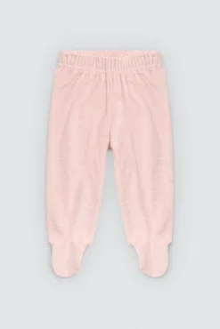 Conjunto bebé manga larga rosa Rainbowland