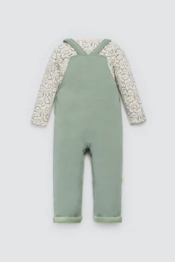 Conjunto bebé peto y camiseta manga larga Dragon Tale