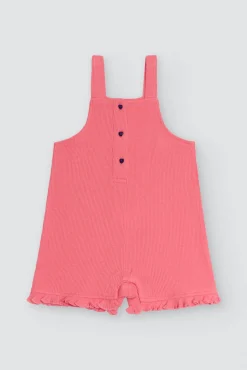 Conjunto bebé peto y camiseta manga corta Framboise