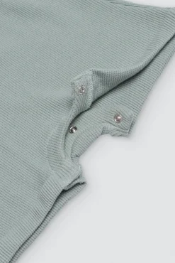 Conjunto bebé peto y camiseta manga corta Crocodino