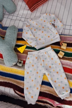 Conjunto bebé sudadera y jogger globos