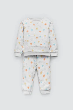 Conjunto bebé sudadera y jogger globos