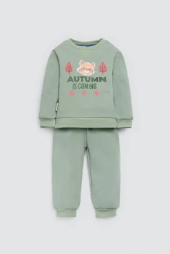 Conjunto bebé sudadera y jogger Autumn Buddy