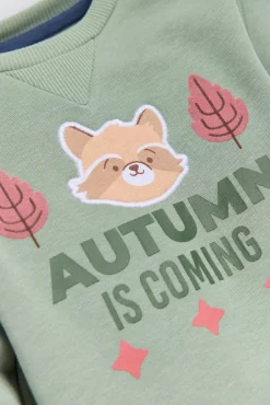 Conjunto bebé sudadera y jogger Autumn Buddy