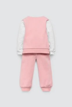 Conjunto bebé sudadera y jogger Candy Circus