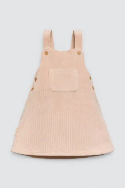 Conjunto bebé vestido peto y camiseta manga larga Autumn