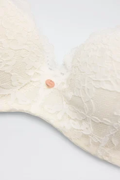 Conjunto lencero sujetador multiposición & braga alta blanca