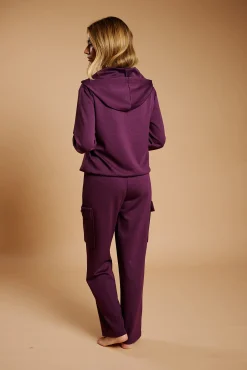 Conjunto sudadera con capucha y pantalón cargo | MUYDEMI