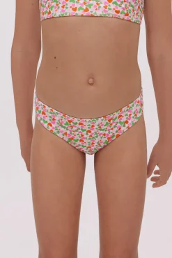 Culetín niña lazos estampado corazones