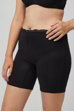 Culotte antirroce algodón negro