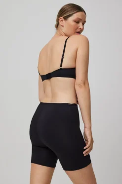 Culotte antirroce algodón negro
