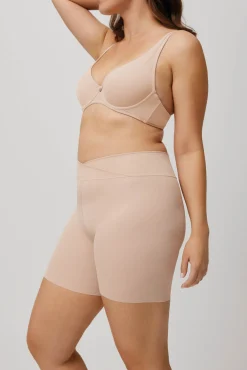 Culotte antirroce elástico nude