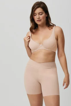 Culotte antirroce elástico nude