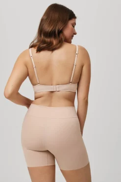 Culotte antirroce nude y sujetador de capacidad Basic Collection
