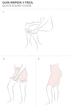 Faja alta reductora compresión alta nude