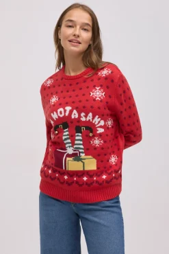 Jersey Navidad mujer estampado I'm not a Santa