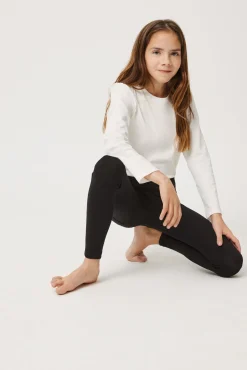 Leggings básicos de niña negro