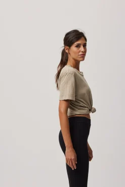 Leggings básicos pirata negro