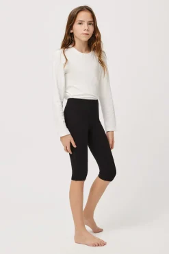 Leggings cortos negro