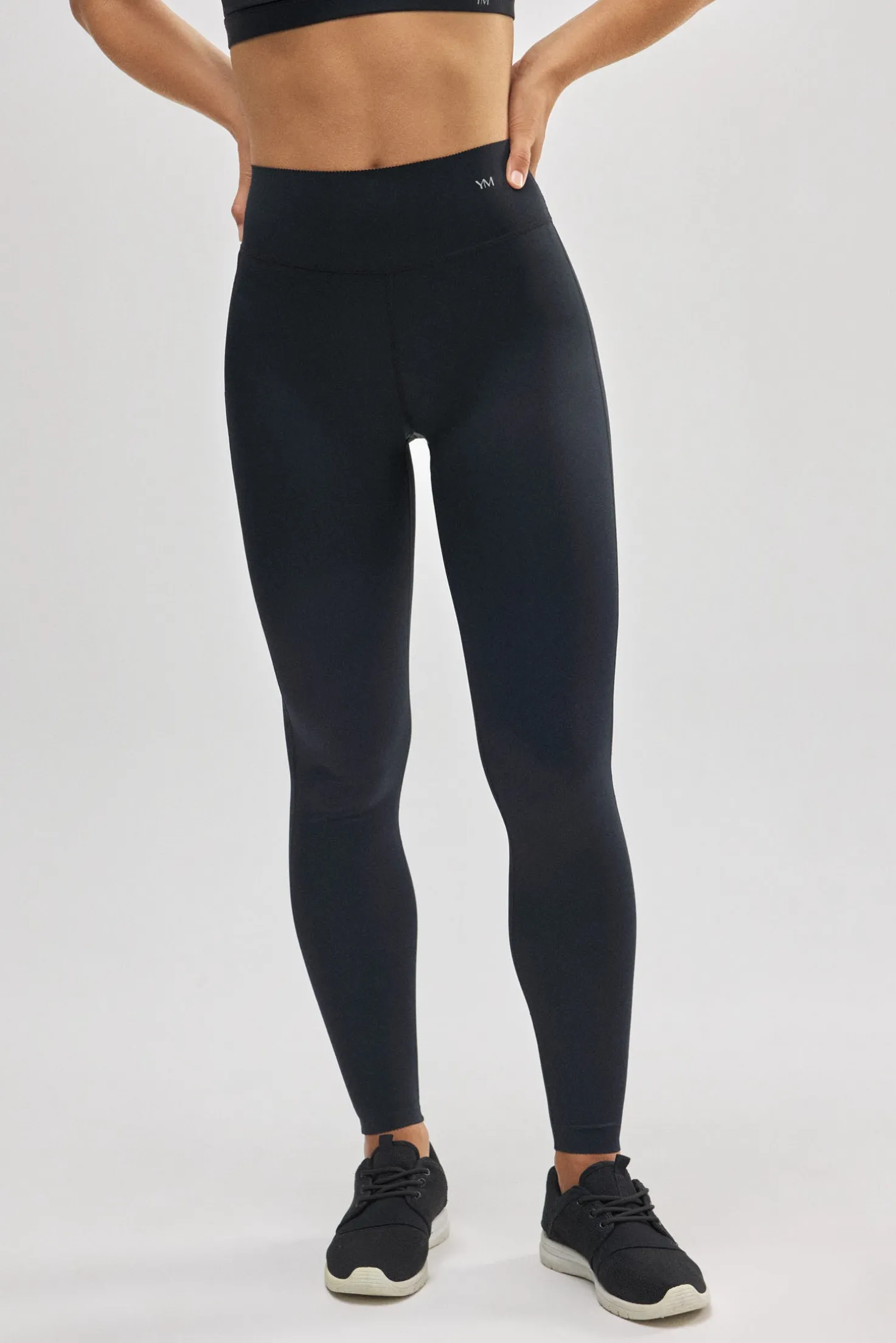 Leggings deportivos Compressive efecto push-up negro