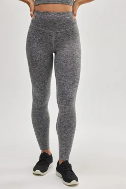 Leggings deportivos de tiro alto gris