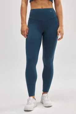 Leggings deportivos efecto push-up azul